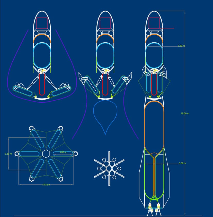 VAJRA — Reusable Micro-Launch Vehicle Design